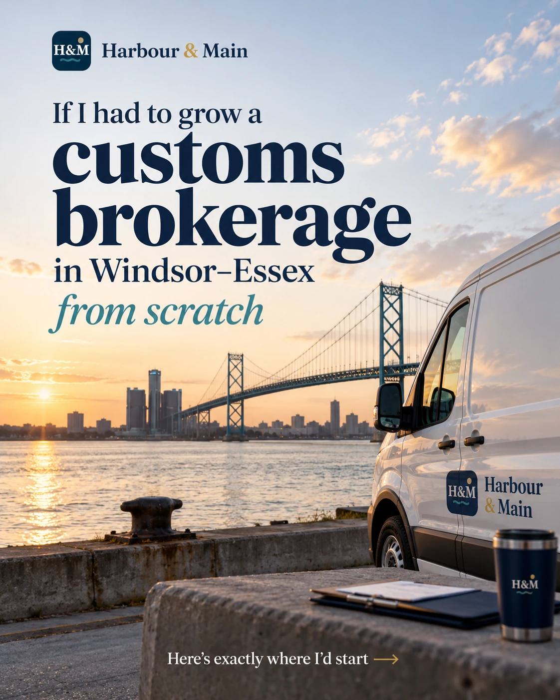 If I had to grow a customs brokerage from scratch, here is where I would start.